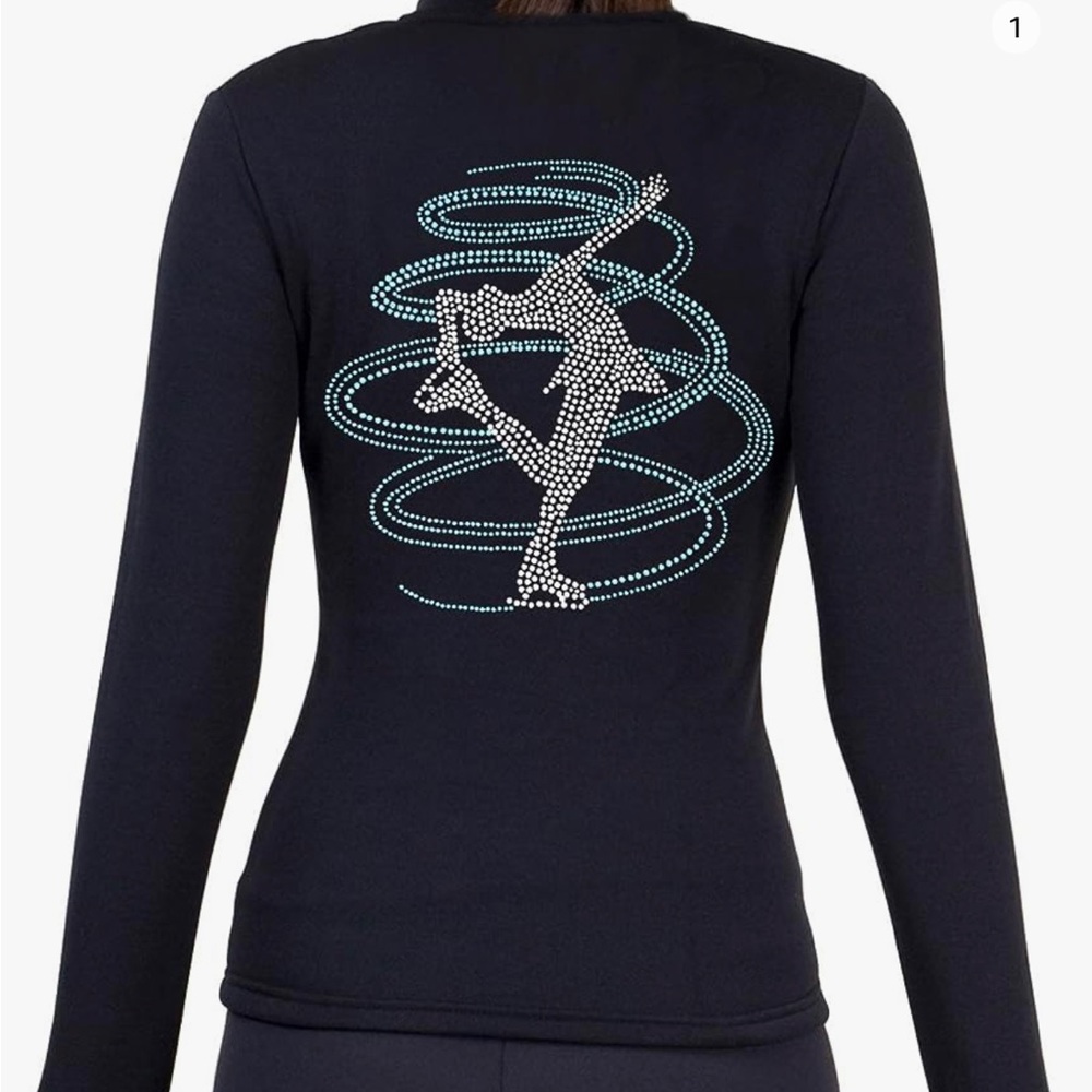 Rhinestone Figure Skating Jacket